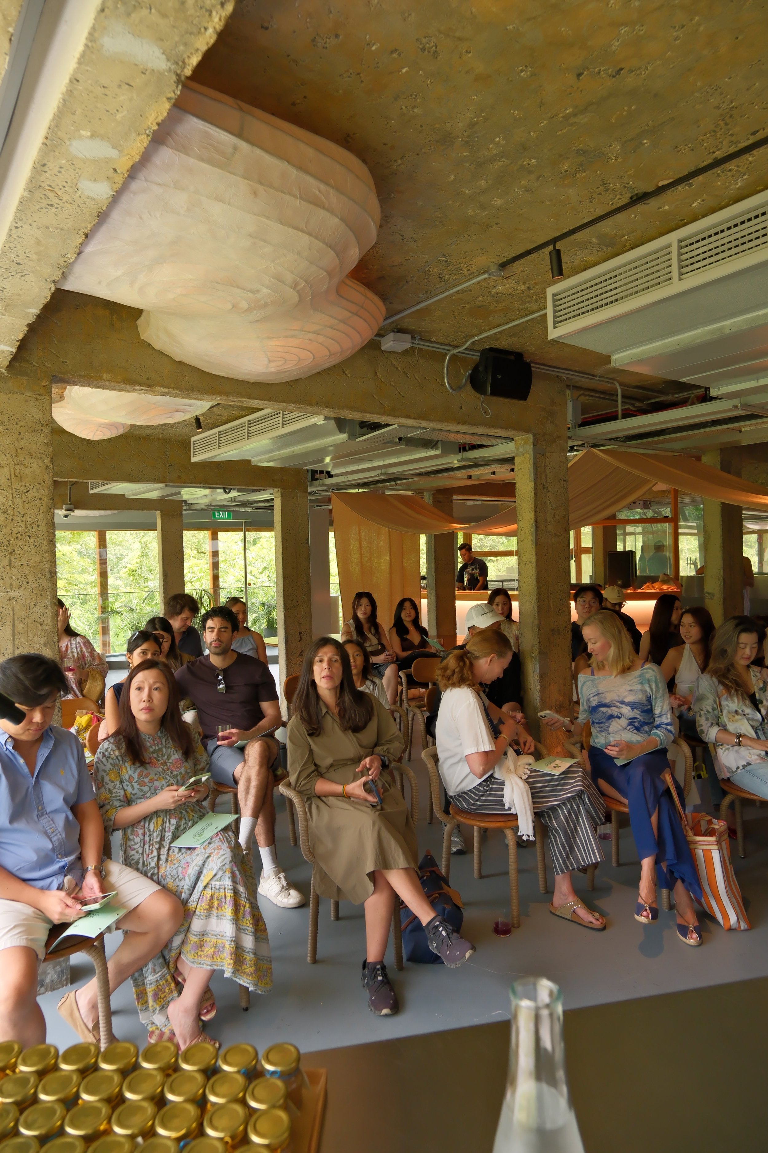 AIR CCCC x Heveya plated meal detail