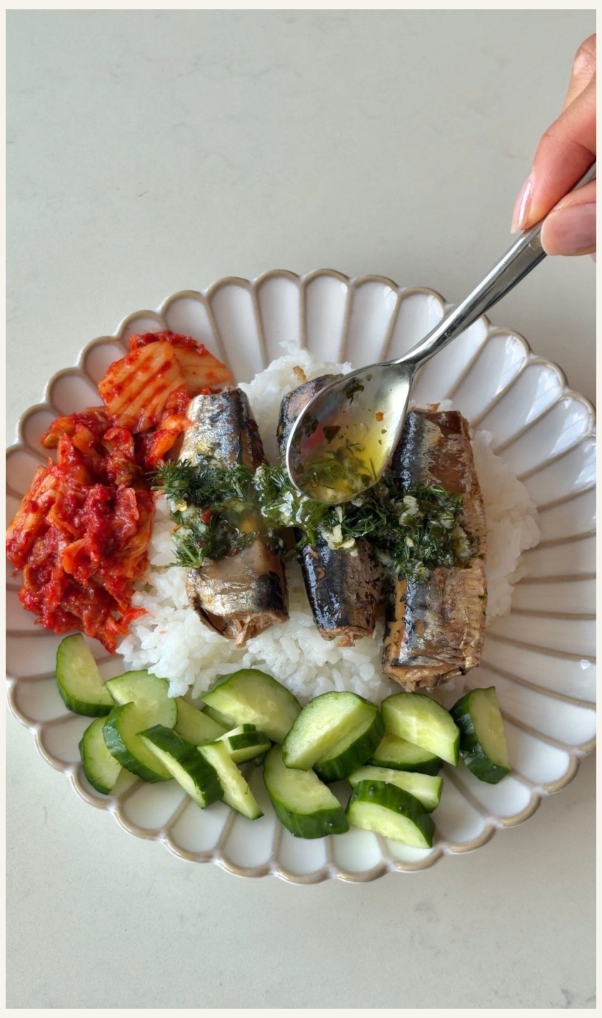 Lemon Garlicky High Protein Sardines