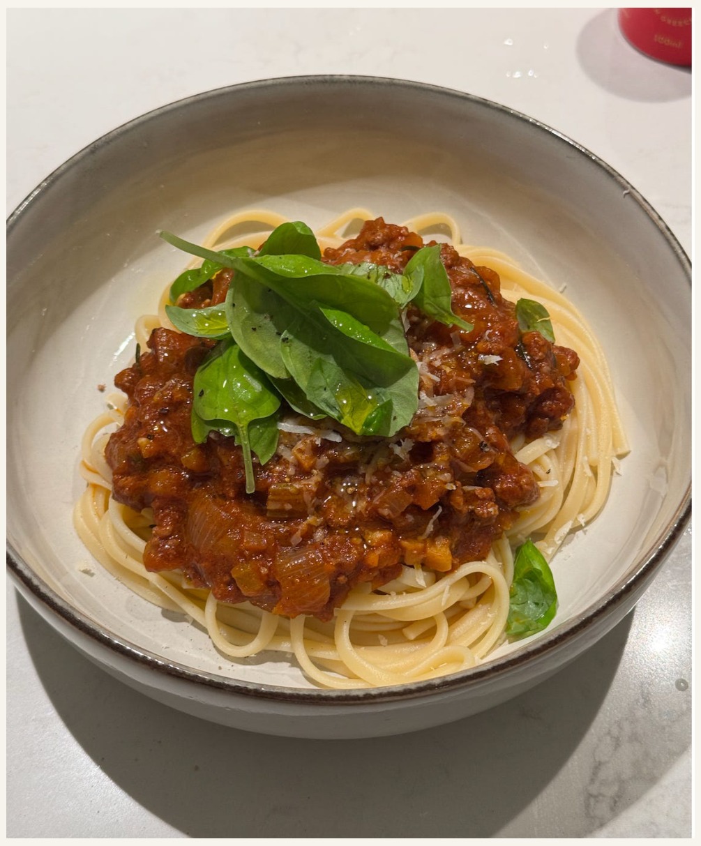 Marry Me Spaghetti Bolognese