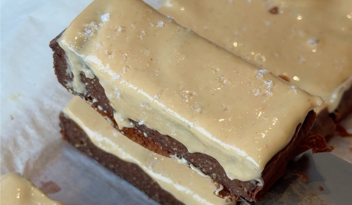 Hojicha Fudgy Brownies